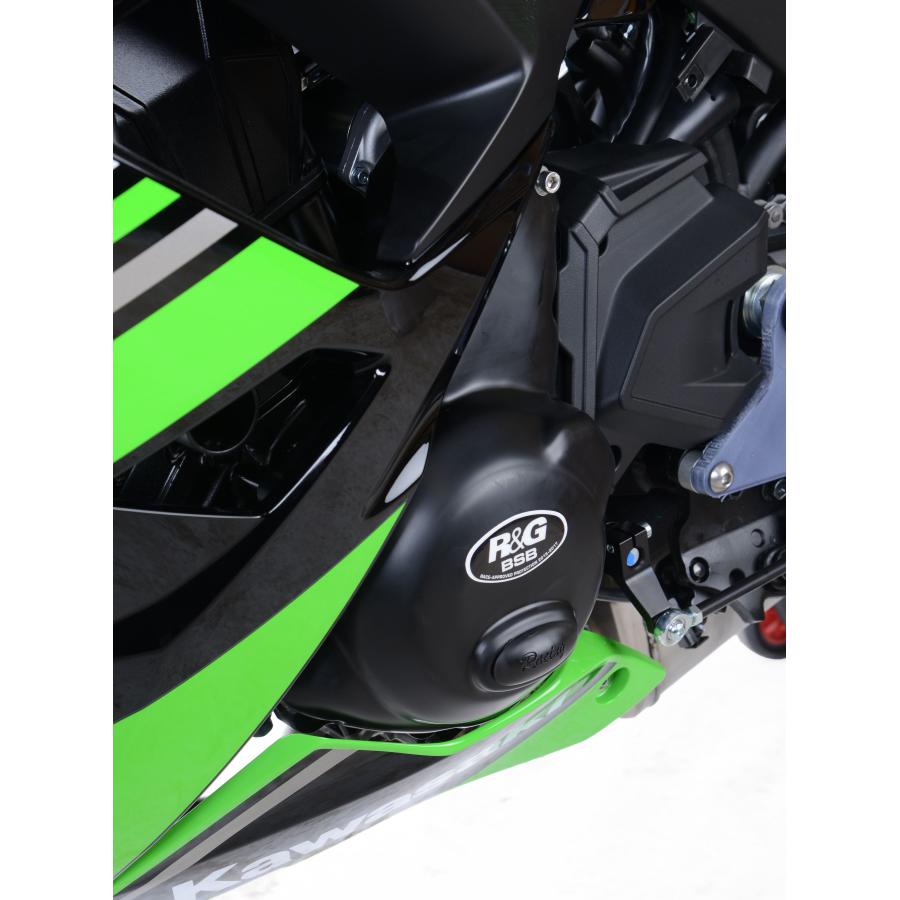 R&G (アールアンドジー) エンジンケースカバー レーシング 左側 Z650 Ninja650 ニンジャ650