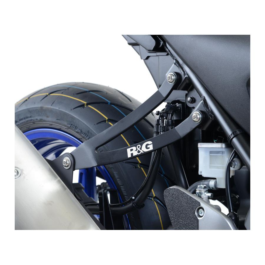 R&G (アールアンドジー) エキゾーストハンガー ブラック SV650/SV650X