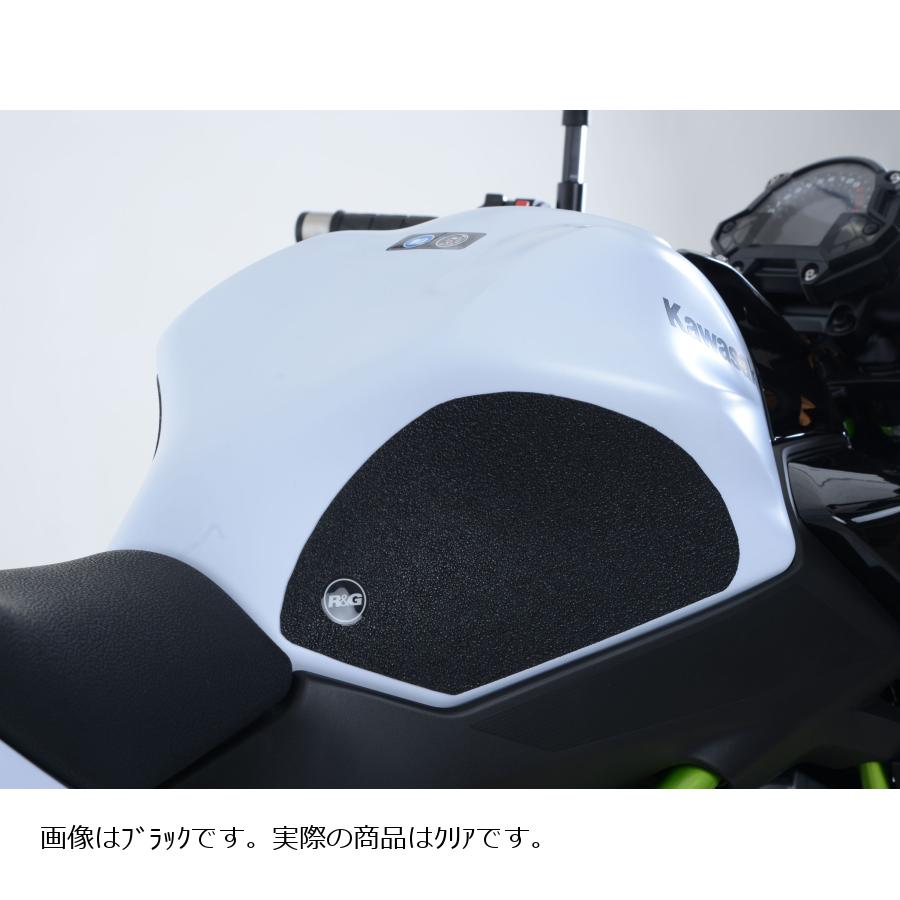 R&G (アールアンドジー) トラクションパッド クリア Z650 Ninja650 ニンジャ650
