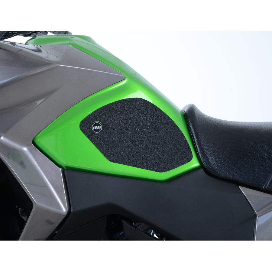 R&G (アールアンドジー) トラクションパッド ブラック Versys X-250/300 RG-EZRG431BL