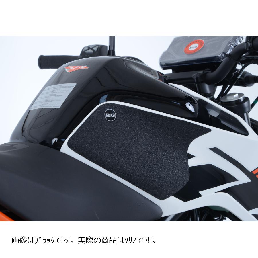 R&G (アールアンドジー) トラクションパッド クリア KTM 125DUKE