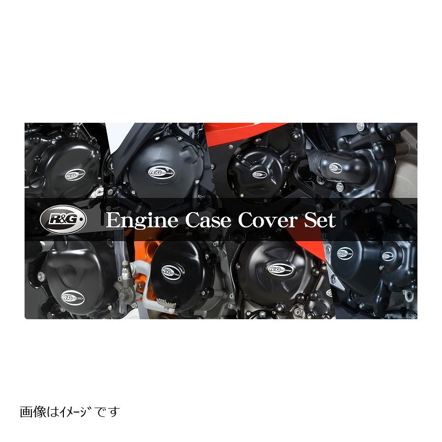 R&G (アールアンドジー) エンジンケースカバーセット ブラック DUCATI Monster821