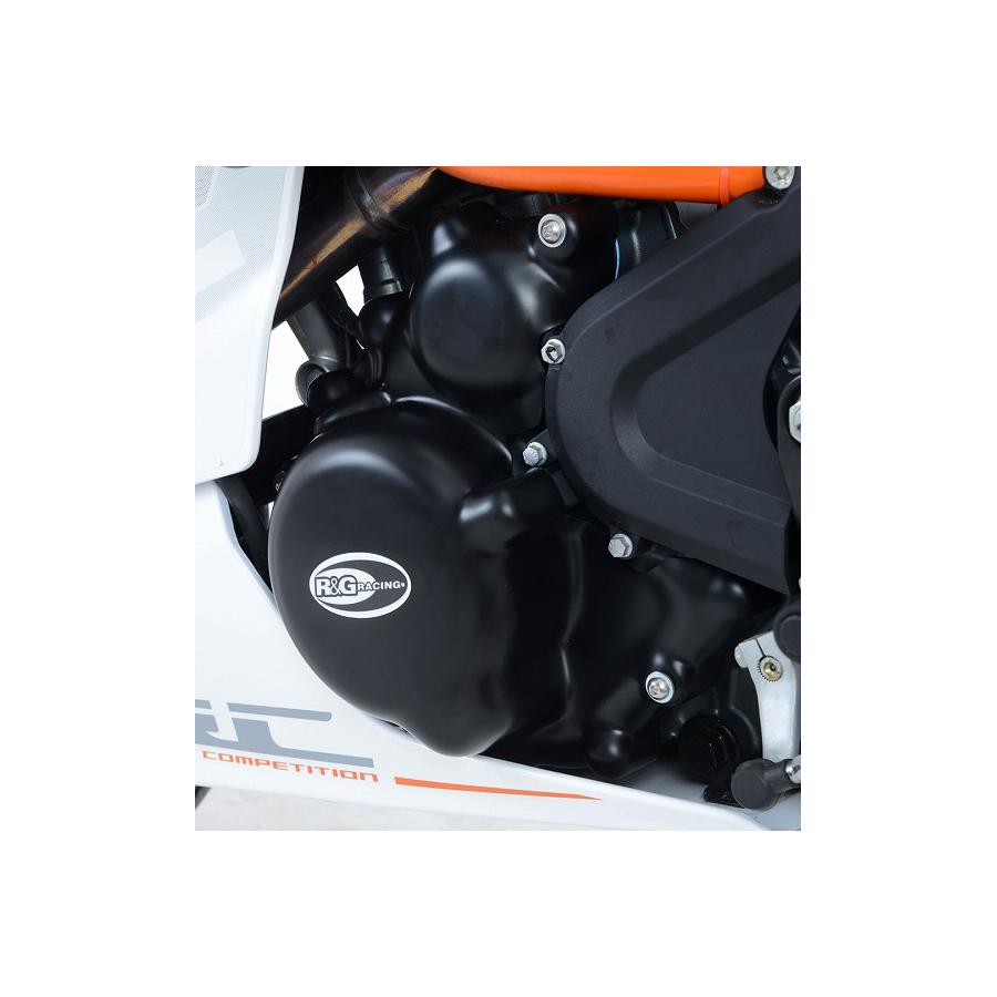 R&G (アールアンドジー) エンジンケースカバーセット ブラック KTM 125/200/390DUKE・RC390