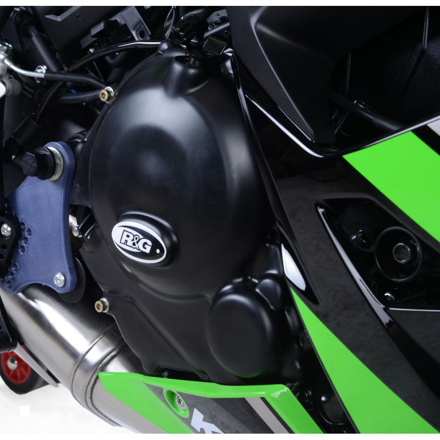 R&G (アールアンドジー) エンジンケースカバーセット ブラック Z650 Ninja650 ニンジャ650