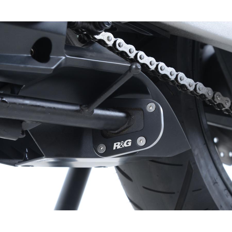 R&G (アールアンドジー) キックスタンドシュー シルバー/ブラック CBR250RR RG-PKS0101SI