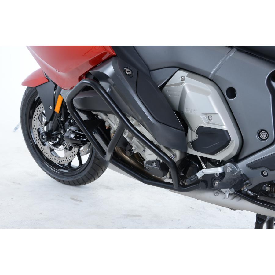R&G (アールアンドジー) エンジンガード アドベンチャーバー ブラック BMW K1600GT/SE
