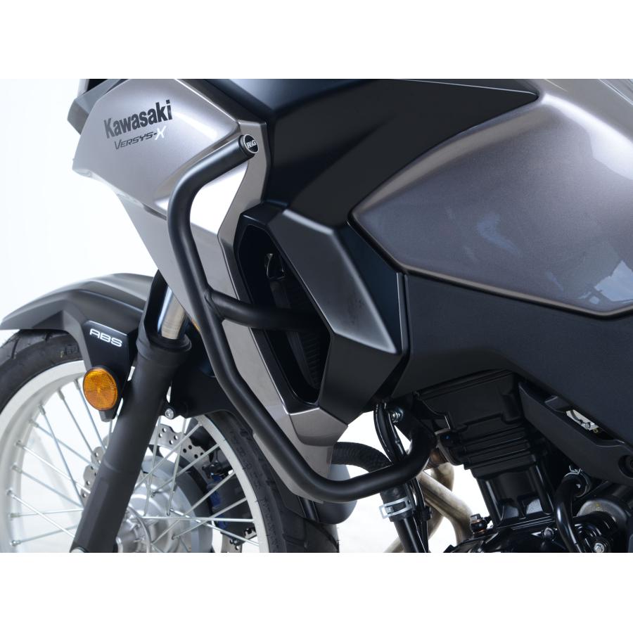 R&G (アールアンドジー) エンジンガード アドベンチャーバー ブラック Versys X-250 X-300