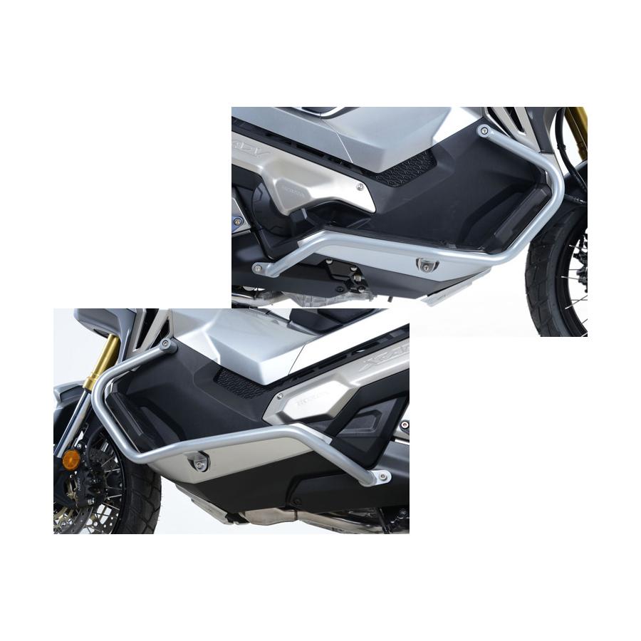 R&G (アールアンドジー) エンジンガード アドベンチャーバー シルバー X-ADV