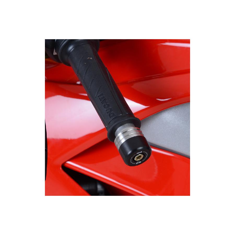 R&G (アールアンドジー) バーエンドスライダー ブラック Panigale V4/V4S RG-BE0116BK