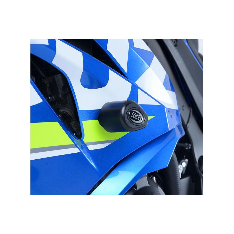 R&G (アールアンドジー) フレームスライダー エアロクラッシュプロテクター ブラック GSX-R1000/R