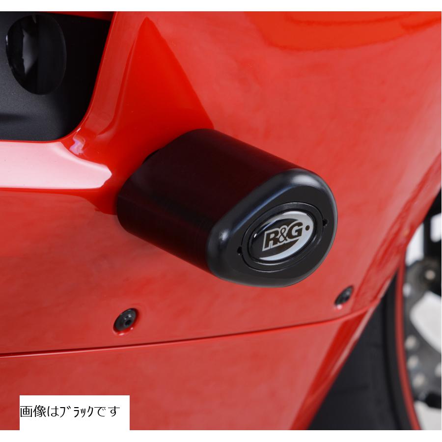 R&G (アールアンドジー) エアロクラッシュプロテクター ホワイト Panigale V4/V4S/Speciale RG-CP0441WH