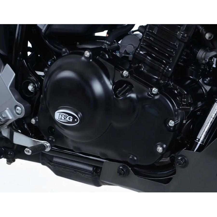 R&G (アールアンドジー) クラッチカバー右側 ブラック GSX250R RG-ECC0247BK