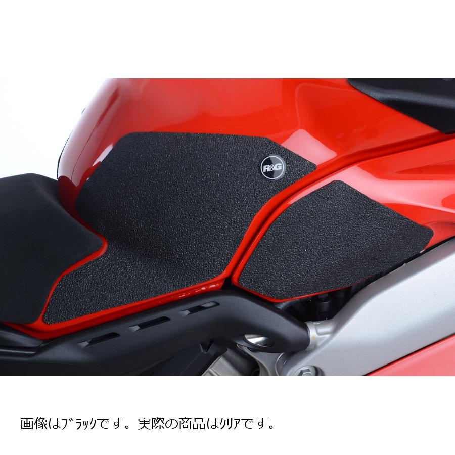 R&G (アールアンドジー) トラクションパッド クリア Panigale V4/V4S/Speciale RG-EZRG221CL