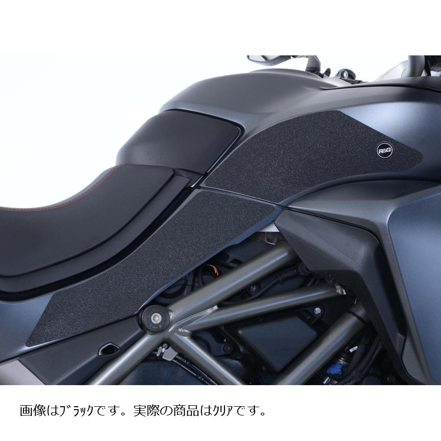 R&G (アールアンドジー) トラクションパッド クリア Multistrada1260/S RG-EZRG222CL