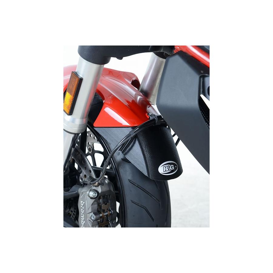 R&G (アールアンドジー) フロントフェンダーエクステンダー ブラック Monster797 RG-FERG0347BK