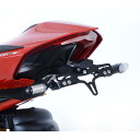 R&G (アールアンドジー) フェンダーレスキット ブラック Panigale V4/V4S/Speciale RG-LP0243BK