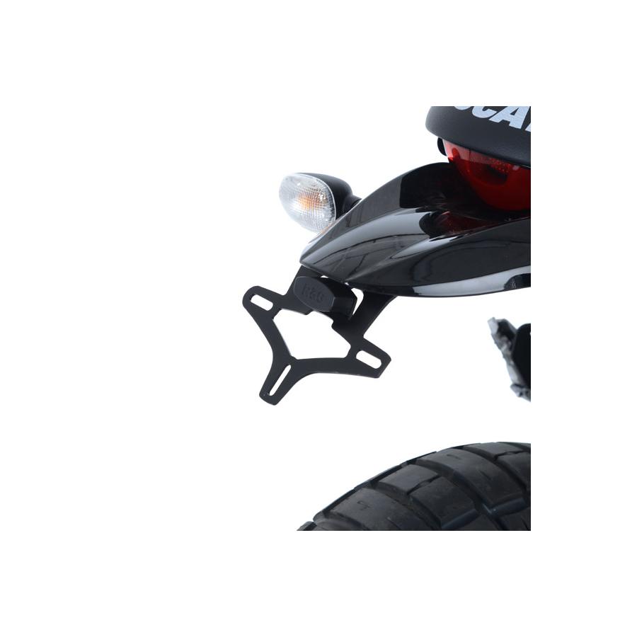 R&G (アールアンドジー) フェンダーレスキット ブラック DUCATI Scrambler Desert Sled RG-LP0255BK