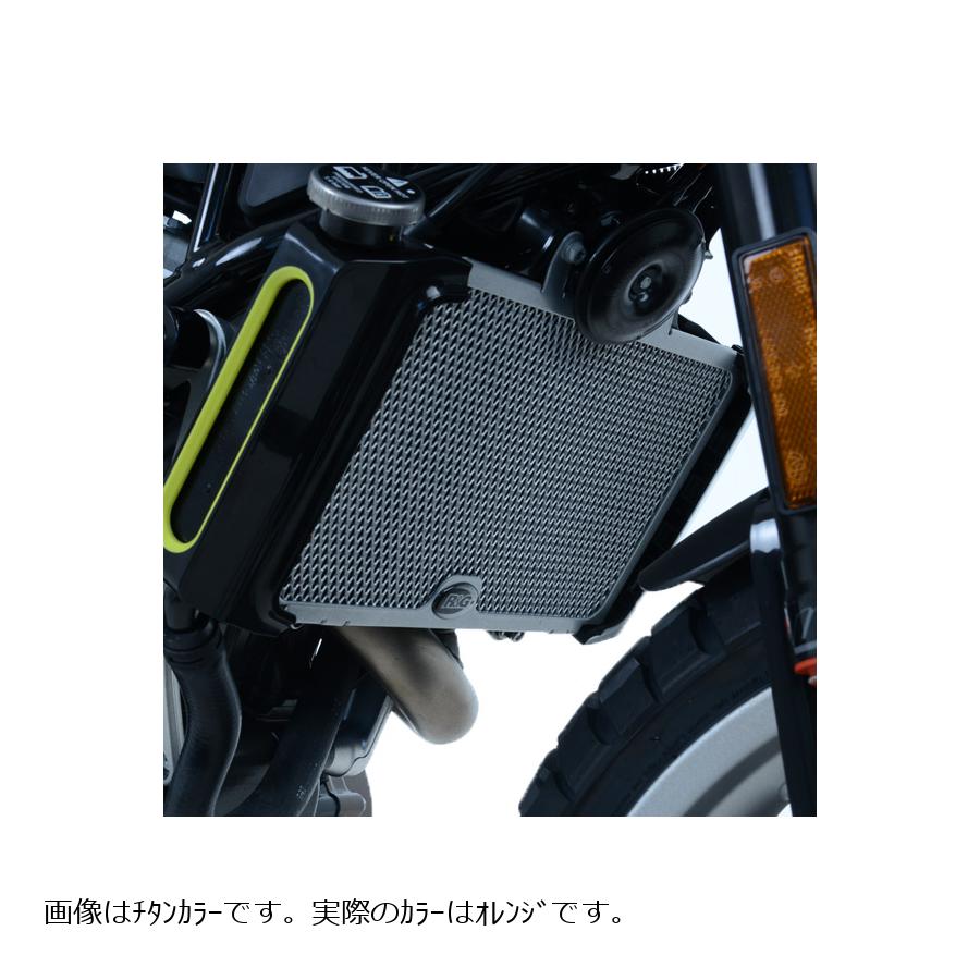 R&G (アールアンドジー) ラジエターガード オレンジ HUSQVARNA Vitpilen/Svartpilen401 KTM 390Duke RG-RAD0233OR