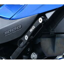 R&G (アールアンドジー) タイダウンフック 左右セット ブラック GSX-R1000 /GSX-R1000R