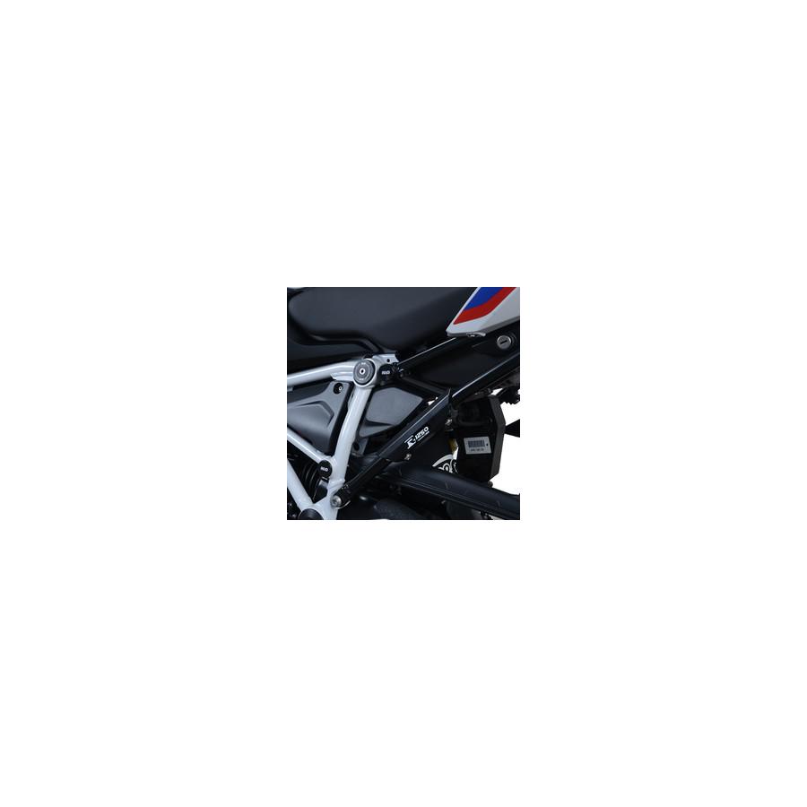 R&G (アールアンドジー) リアフットレストプレート ブラック BMW R1250R Sport/1250RS Sport RG-BLP0099BK