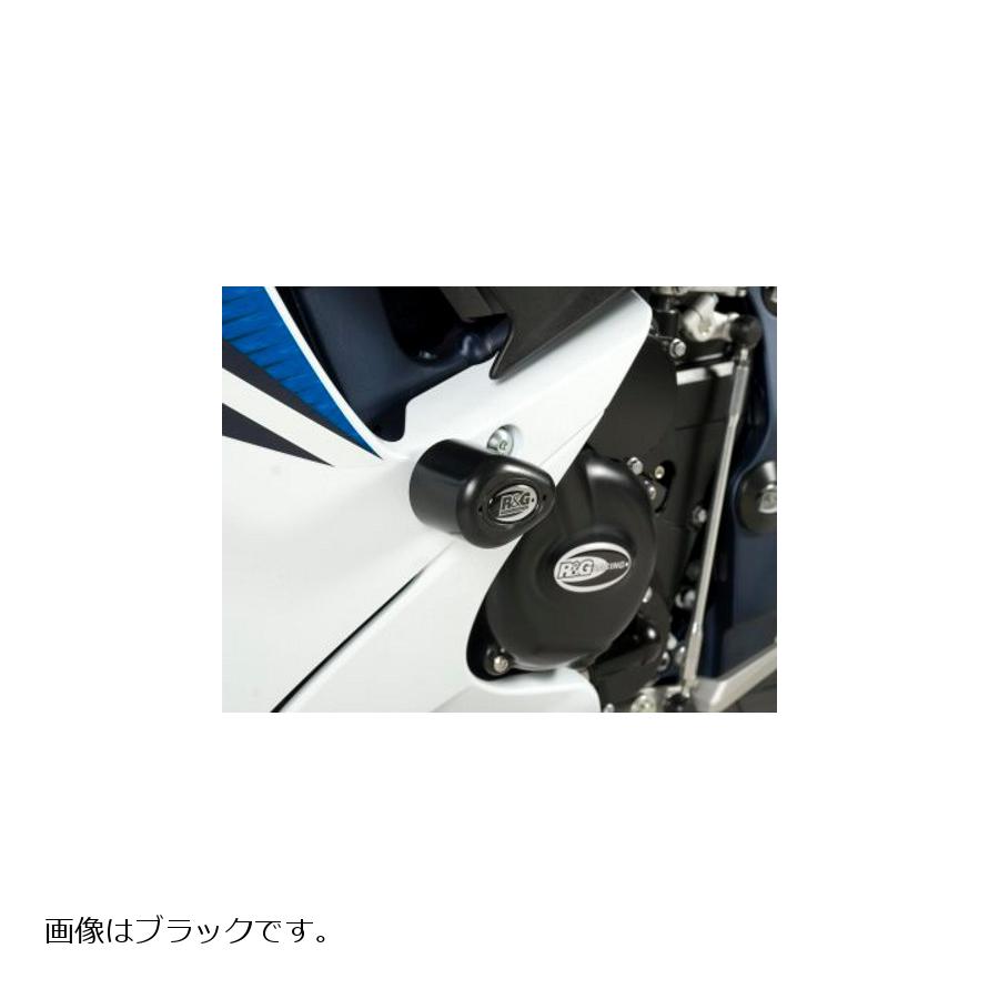 R&G (アールアンドジー) エアロクラッシュプロテクター ホワイト GSX-R600/750 L1-L5