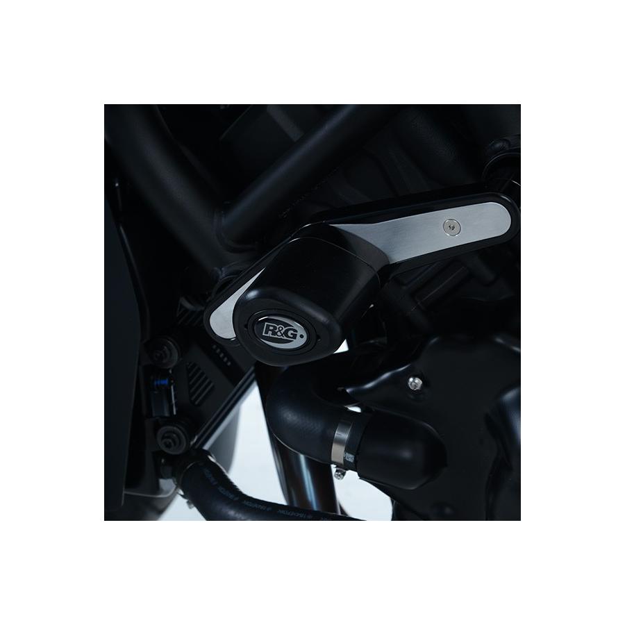 R&G (アールアンドジー) エアロクラッシュプロテクター ブラック YAMAHA NIKEN RG-CP0455BL