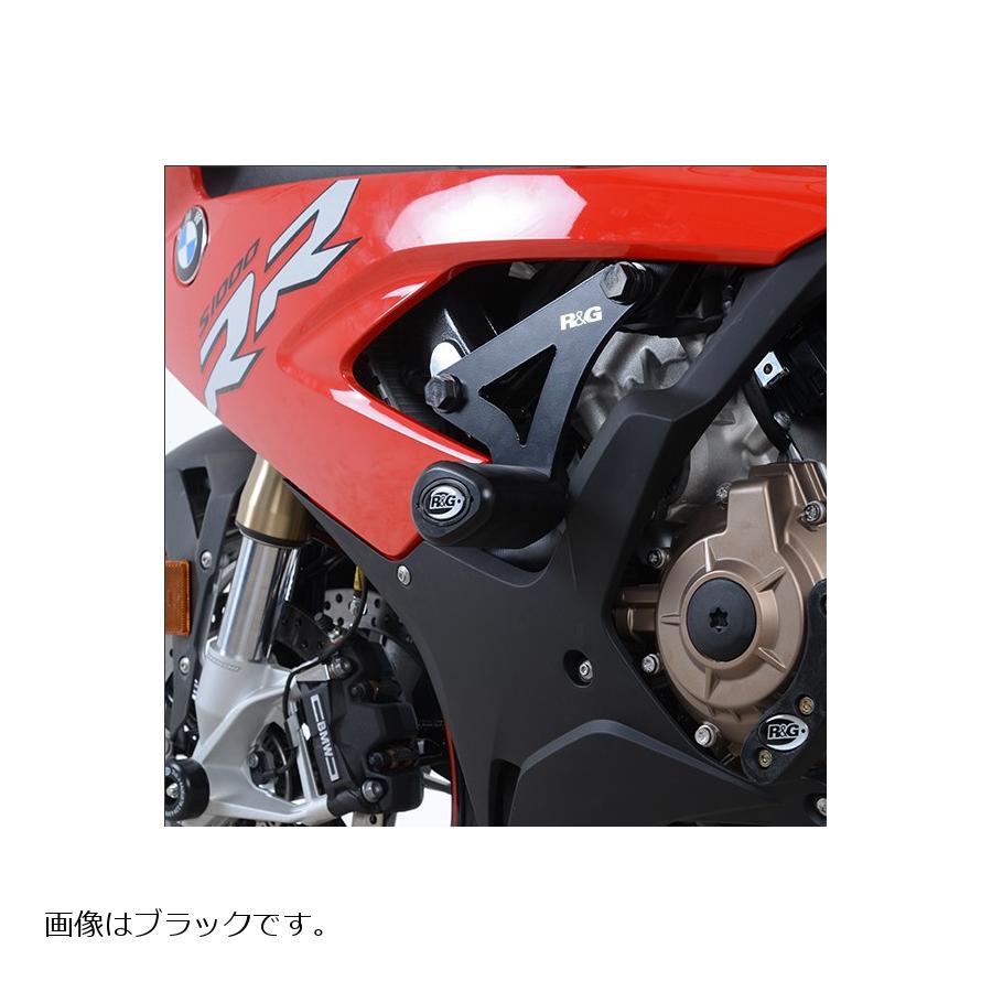 R&G (アールアンドジー) エアロ クラシュプロテクター (asymmetrical kit) ホワイト BMW S1000RR RG-CP0466WH