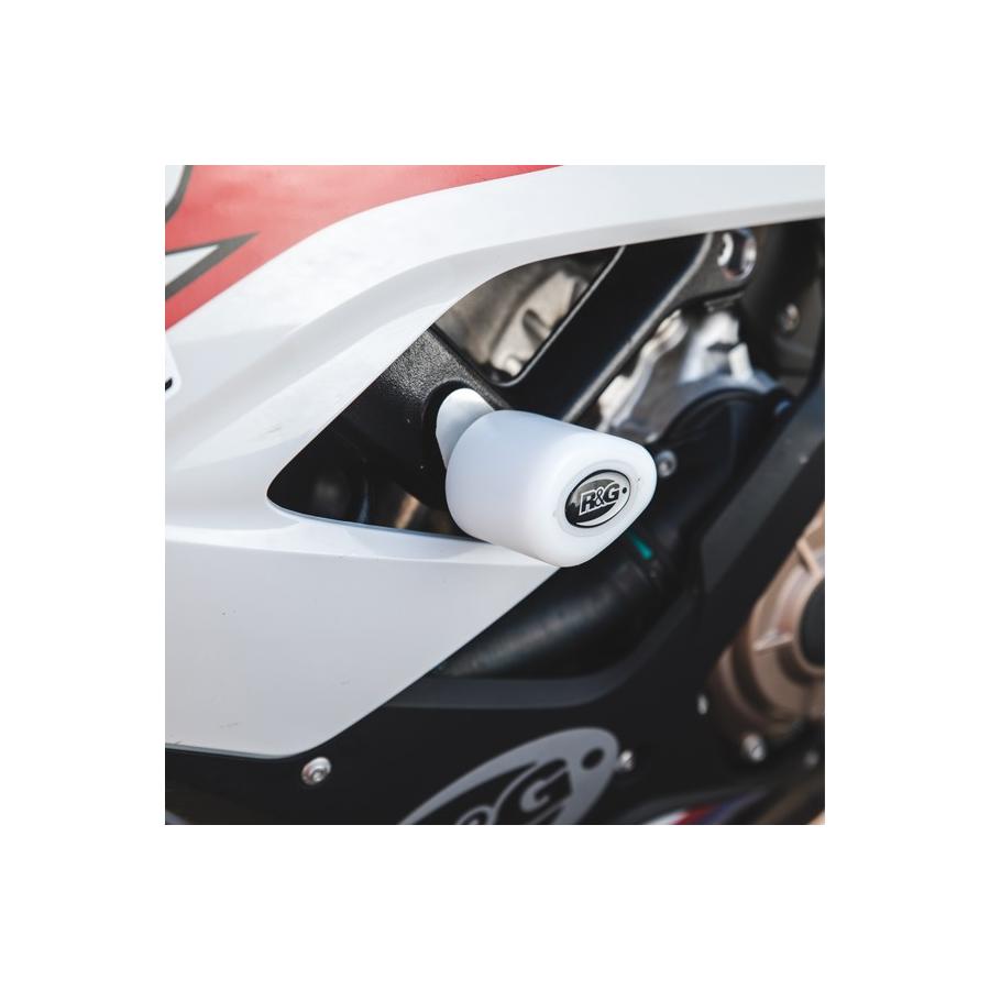 R&G (アールアンドジー) エアロ クラシュプロテクター (Symmetrical kit) ホワイト BMW S1000RR RG-CP0467WH