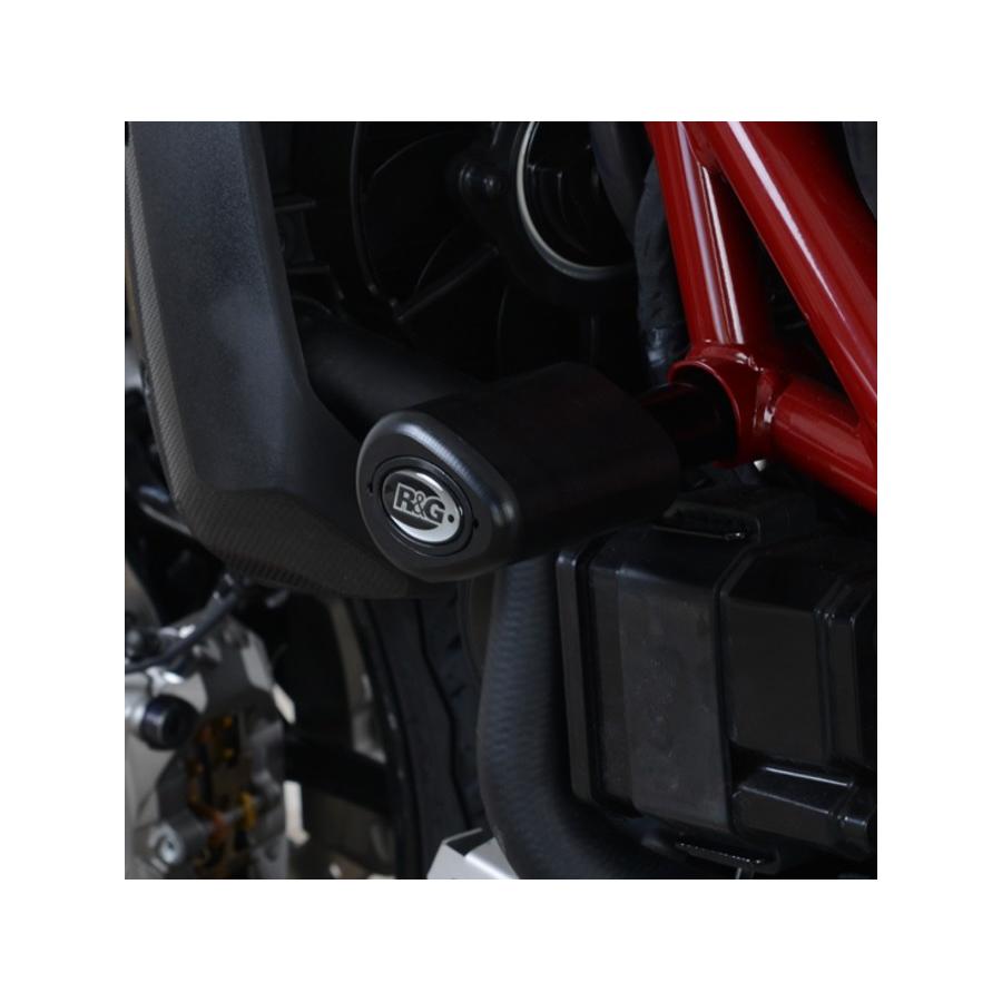 R&G (アールアンドジー) エアロクラッシュプロテクター ブラック INDIAN FTR1200/S 19- RG-CP0473BL