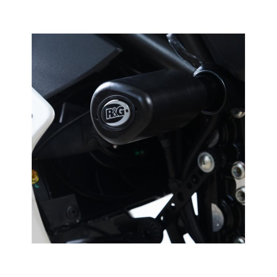 R&G (アールアンドジー) エアロクラッシュプロテクター ブラック DUCATI Diavel1260S 19- RG-CP0474BL