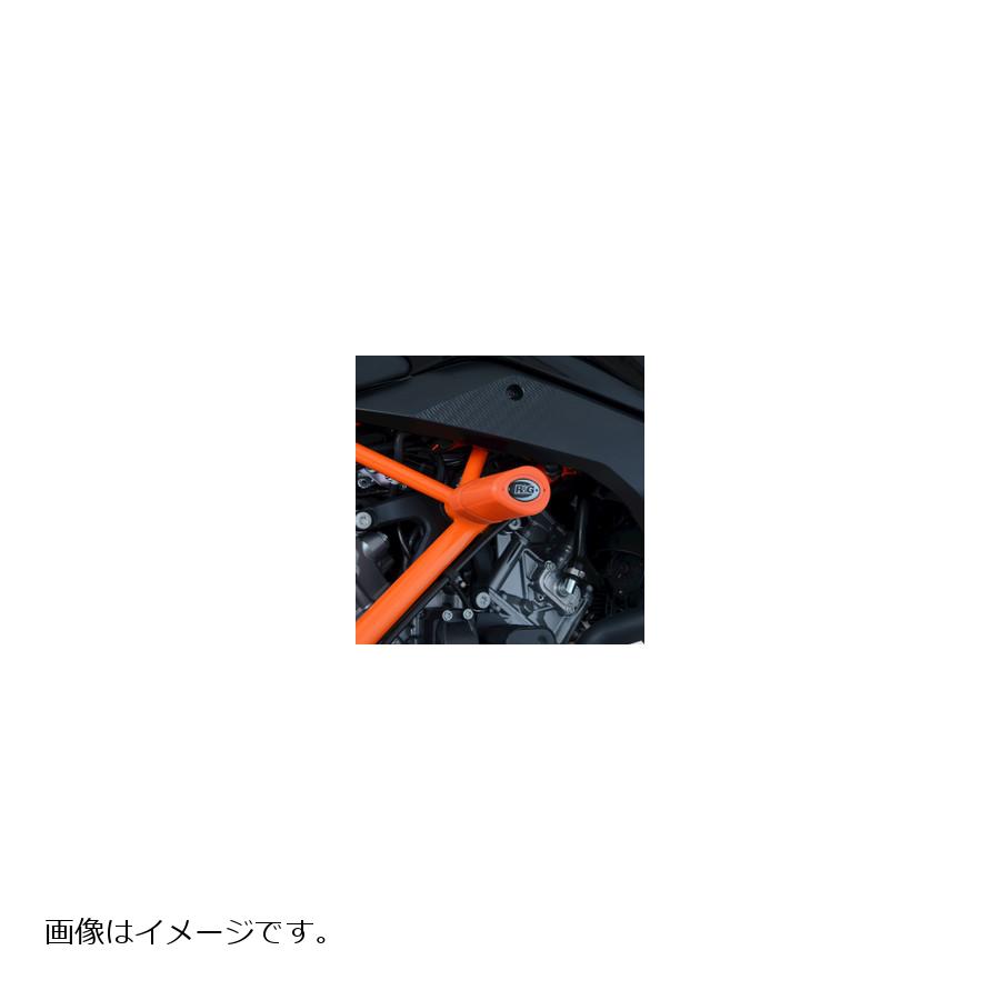 R&G (アールアンドジー) エアロクラッシュプロテクター オレンジ KTM SuperDuke GT
