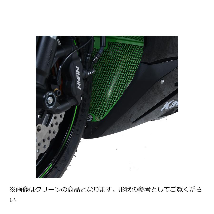 R&G (アールアンドジー) ダウンパイプグリルガード ブラック KAWASAKI ZX-6R(636) RG-DG0030BK