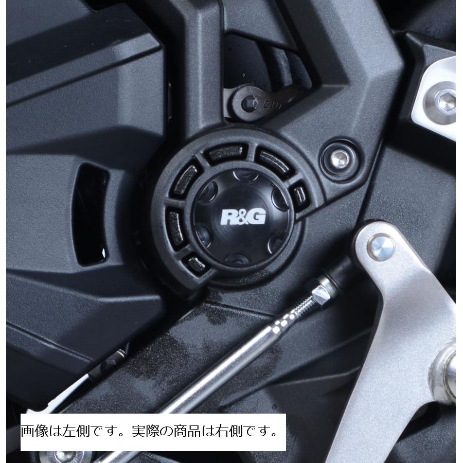 R&G (アールアンドジー) フレームインサート(フレームプラグ) ブラック KAWASAKI Z650 Ninja650 ニンジャ650 0128BK
