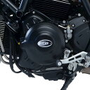 R&G (アールアンドジー) エンジンケースカバーセット ブラック DUCATI Scramber1100
