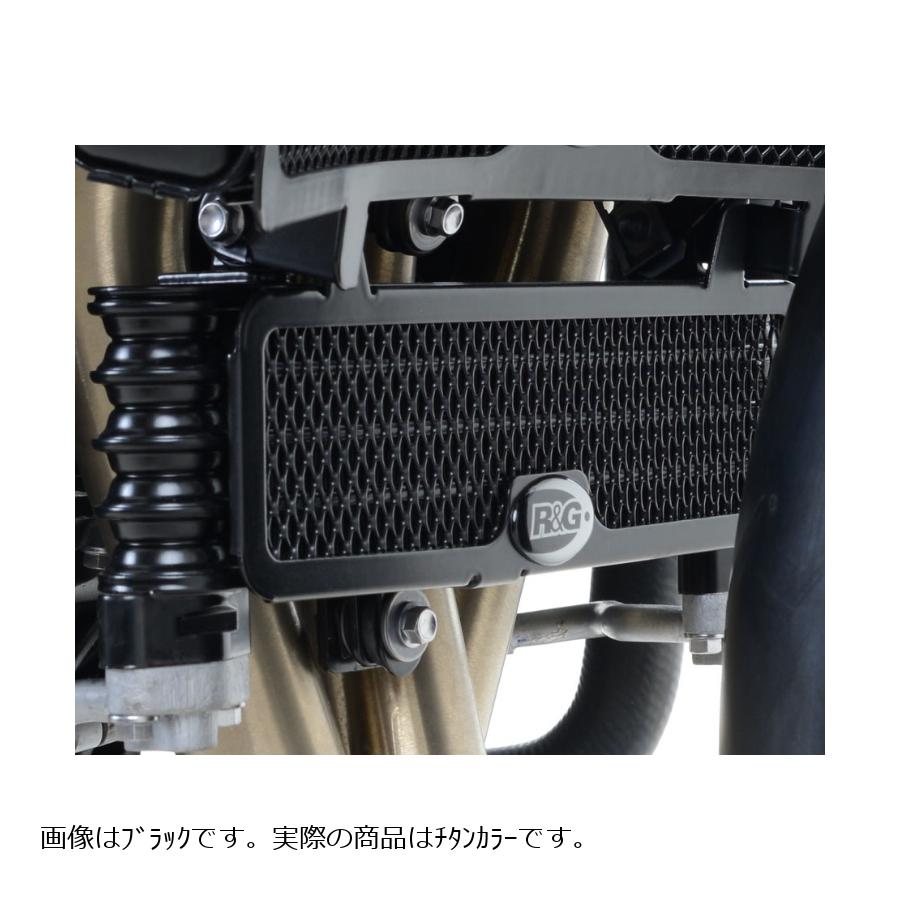 R&G (アールアンドジー) オイルクーラーガード チタン(カラー) TRIUMPH Speed Triple RG-OCG0009TI