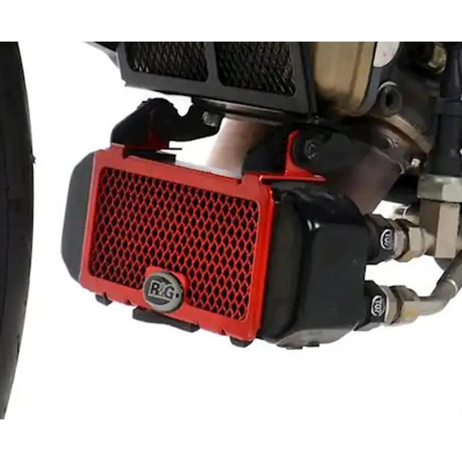 R&G (アールアンドジー) オイルクーラーガード レッド DUCATI 950 Hypermotard RG-OCG0035RE