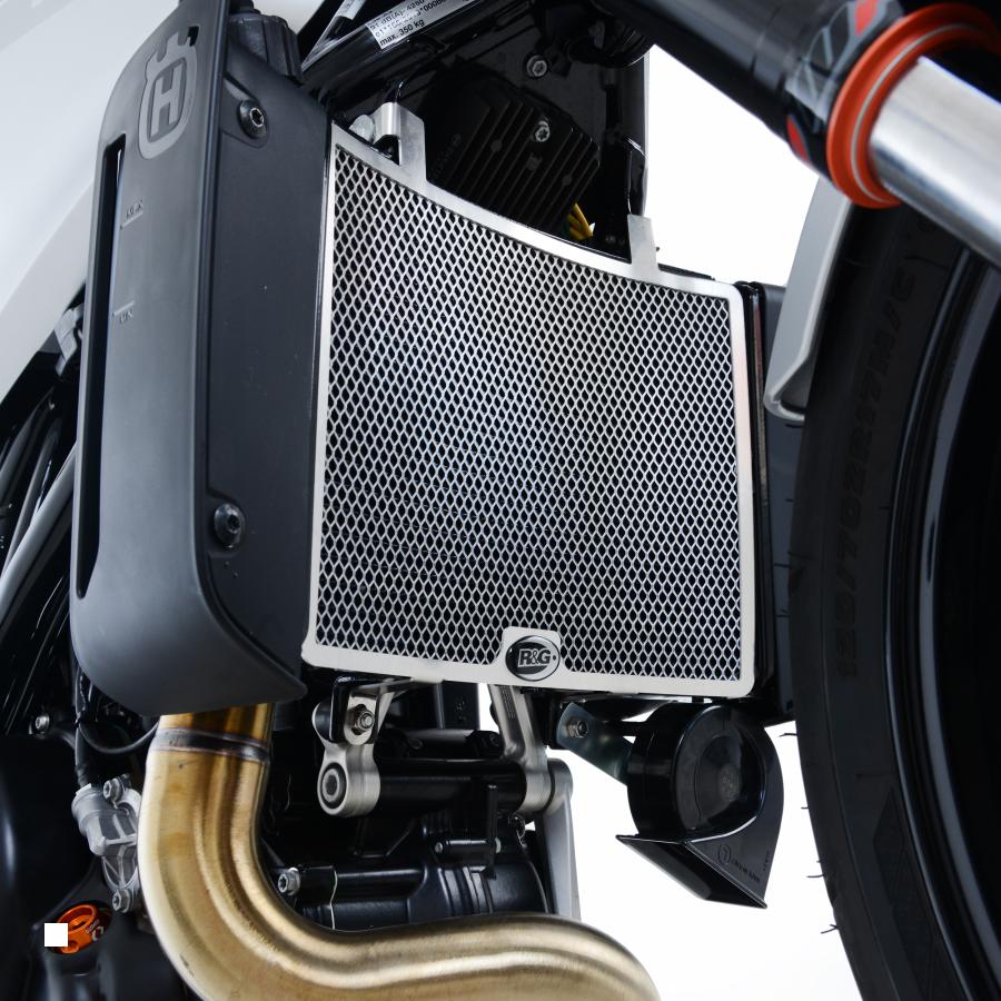 R&G (アールアンドジー) ラジエター オイルクーラーガードセット チタン（カラー) HUSQVARNA Vitpilen701 RG-RAD0237TI