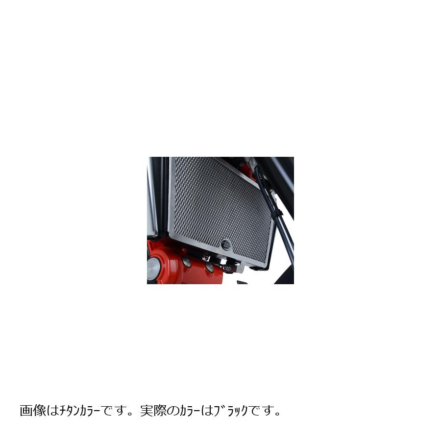 R&G (アールアンドジー) ラジエターガード ブラック APRILIA Shiver900 RG-RAD0240BK