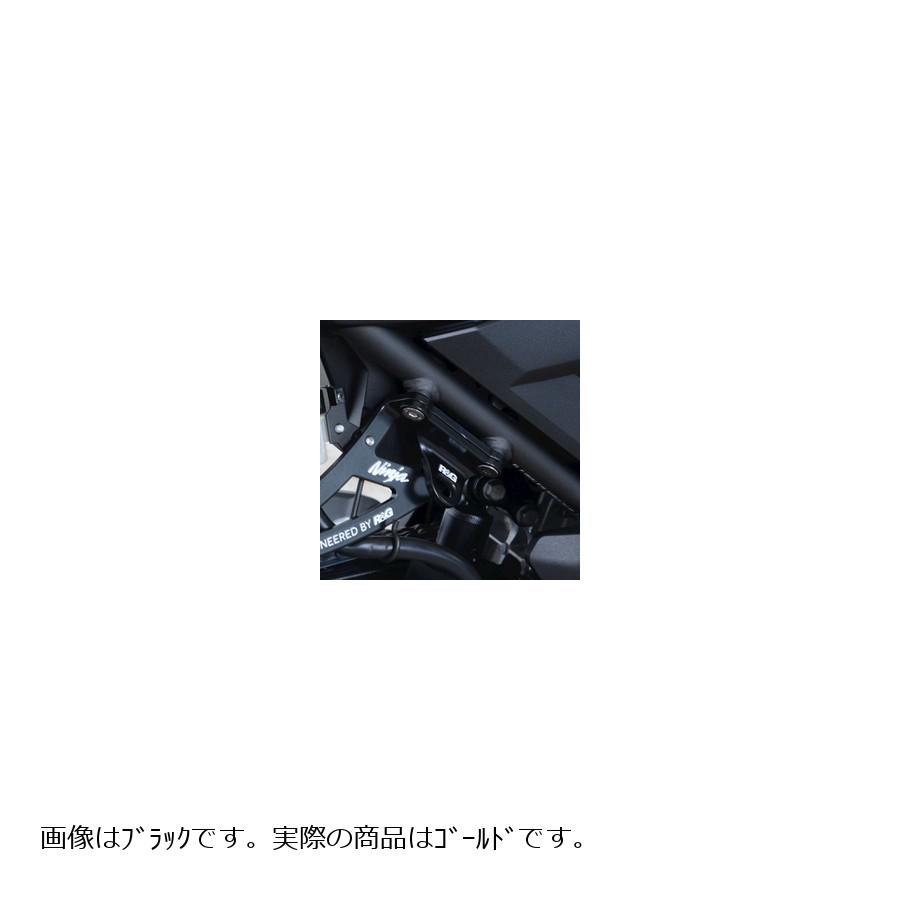 R&G (アールアンドジー) タイダウンフック 左右セット ゴールド KAWASAKI Ninja250 Ninja400 ニンジャ400 RG-TH0021GO