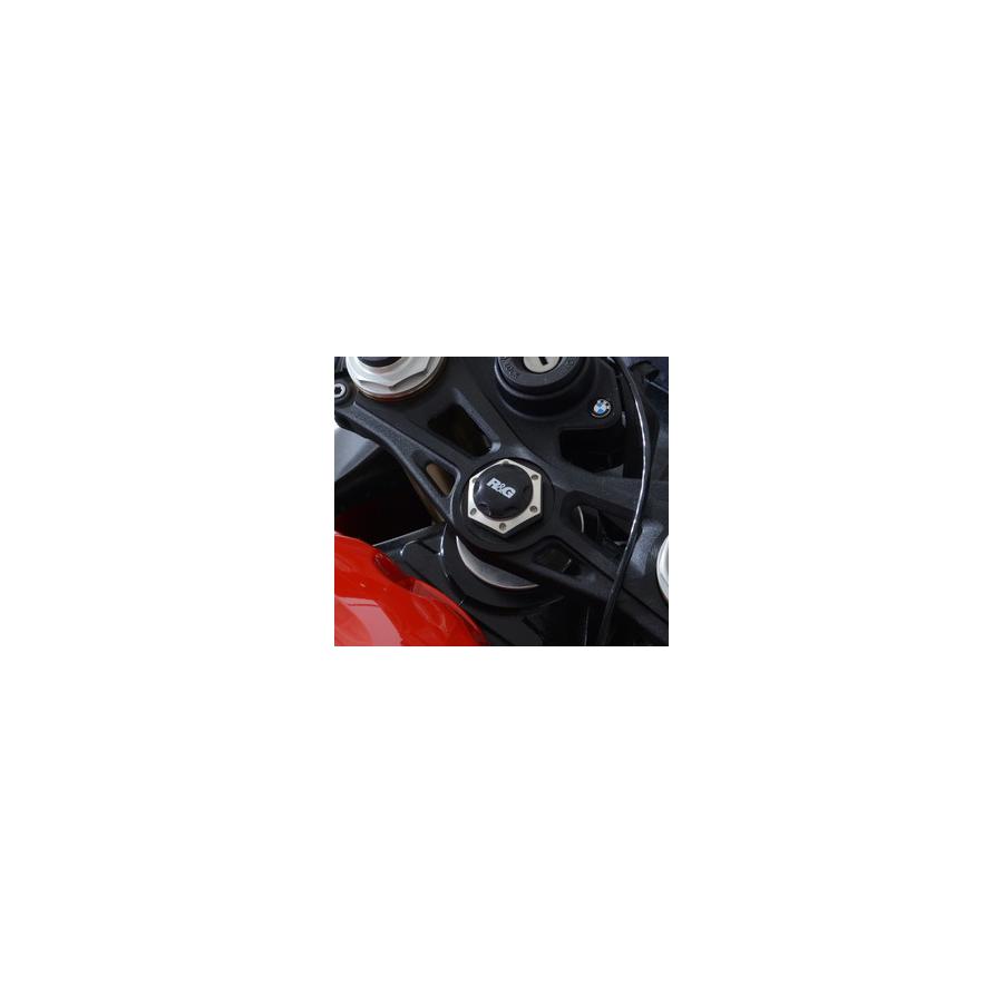 R&G (アールアンドジー) ステアリングヘッドナット ブラック BMW S1000RR RG-YTI0016BK