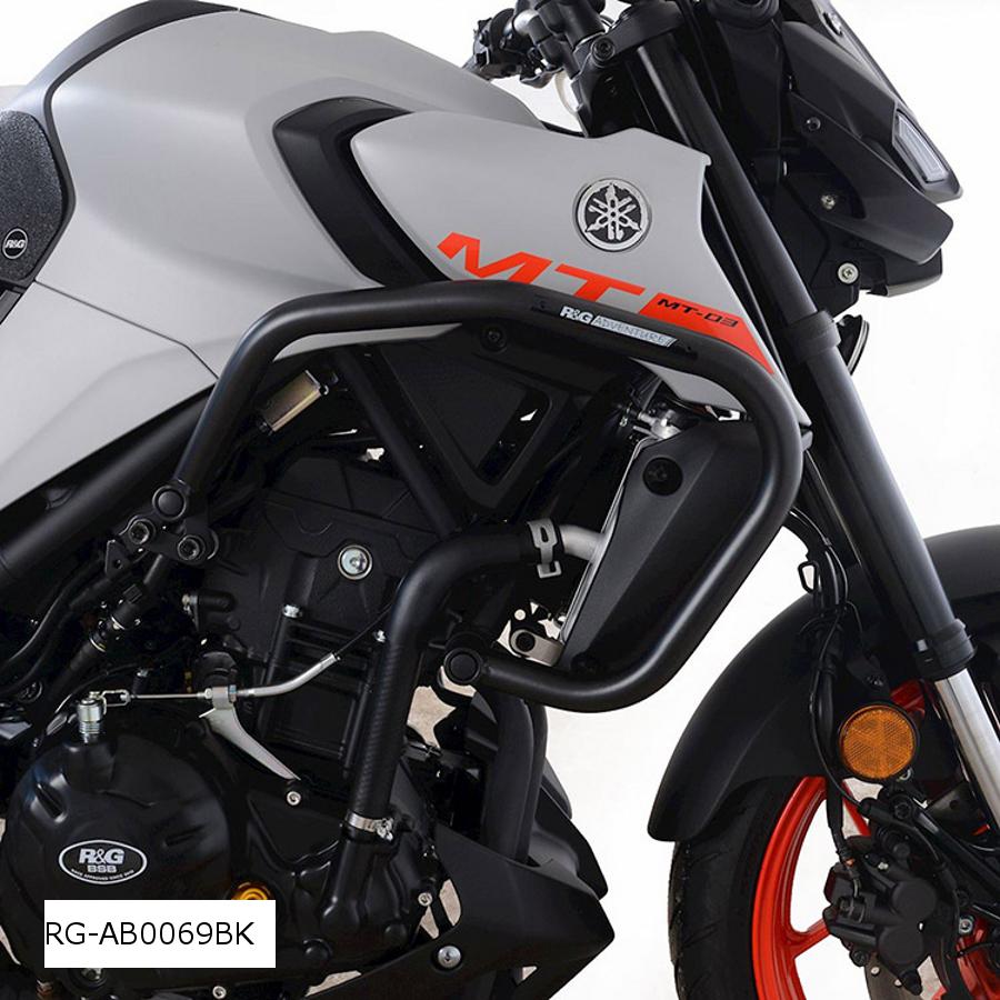 アールアンドジー Adventure Bars:BLACK MT-03(16-20) RG-AB0069BK