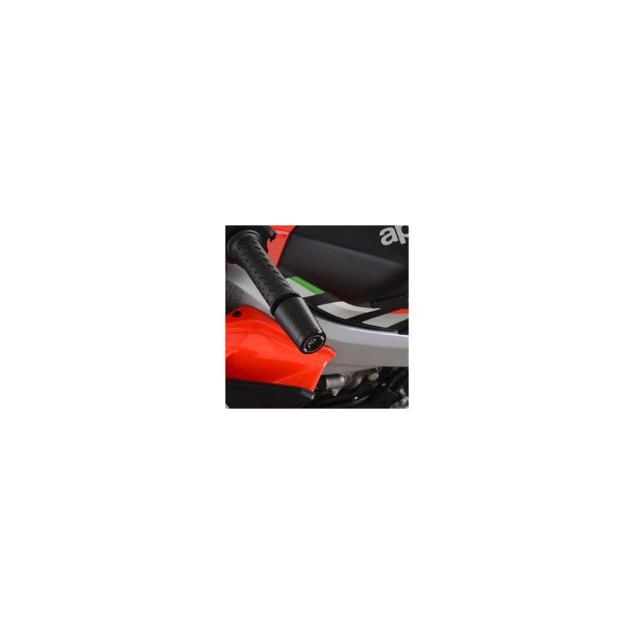 R&G (アールアンドジー ) バーエンド スライダー ブラック アプリリア APRILIA TUONO660 RG-BE0156BK