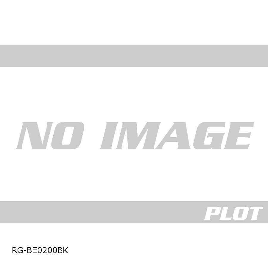 アールアンドジー バーエンドスライダー ブラック Tiger1200 GT/Rally (Without OEM handguards) RG-BE0200BK