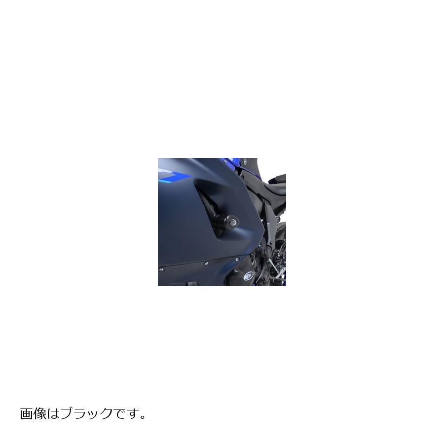 R&G (アールアンドジー ) エアロクラッシュプロテクター ホワイト YZF-R7 RG-CP0540WH