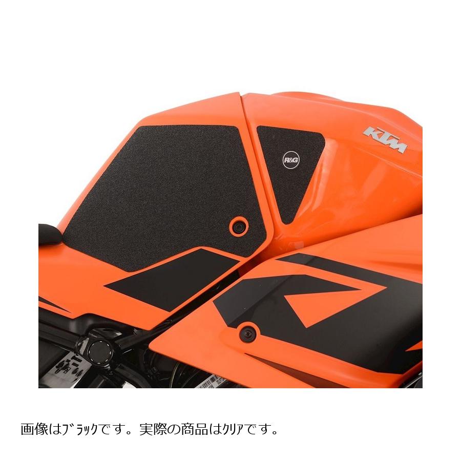 R&G (アールアンドジー ) トラクションパッド クリア KTM RC390 RG-EZRG516CL