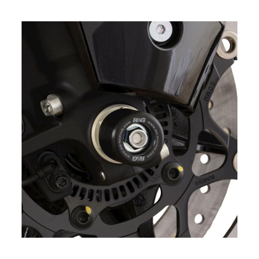 R&G (アールアンドジー ) フォークプロテクター GSX1300R 隼 ハヤブサ ブラック