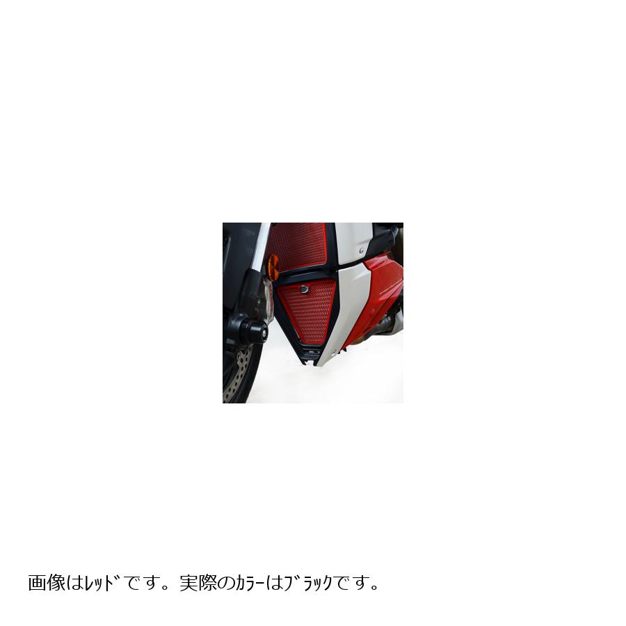 R&G (アールアンドジー ) オイルクーラーガード ブラック DUCATI Streetfighter V4