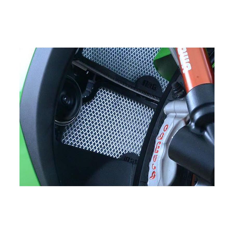 R&G (アールアンドジー ) オイルクーラーガード ZX-10R ZX-10RR チタンレーシング