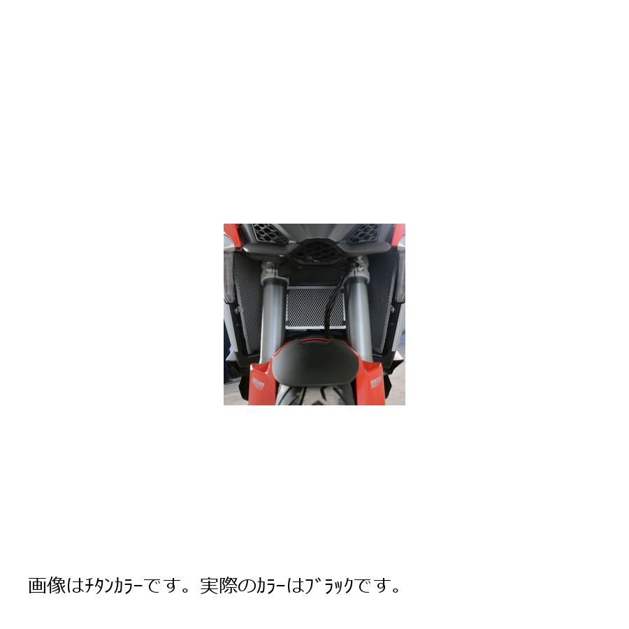 R&G (アールアンドジー ) オイルクーラーガード ブラック DUCATI Multistrada V4(S) RG-OCG0045BK