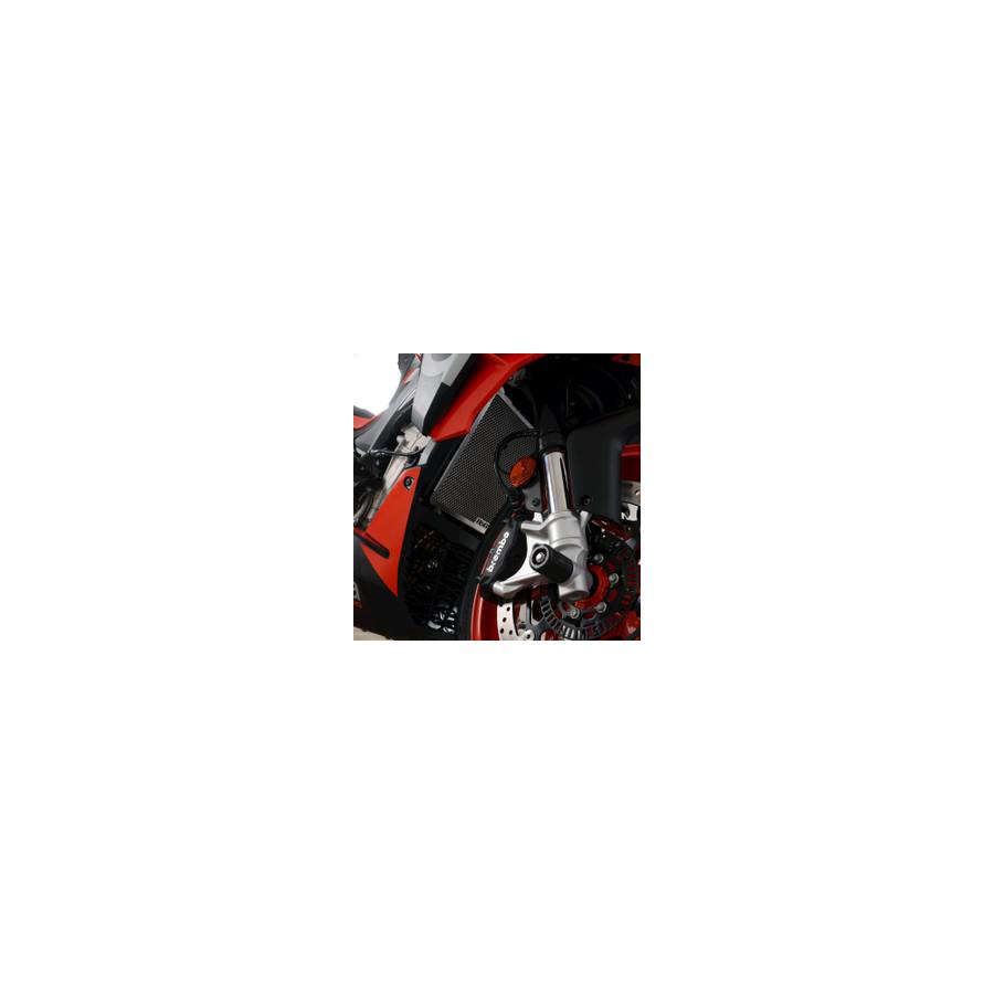 R&G (アールアンドジー ) ラジエターガード チタンカラー APRILIA TUONO660